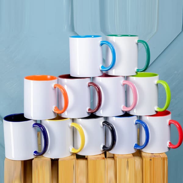 Two tone mugs